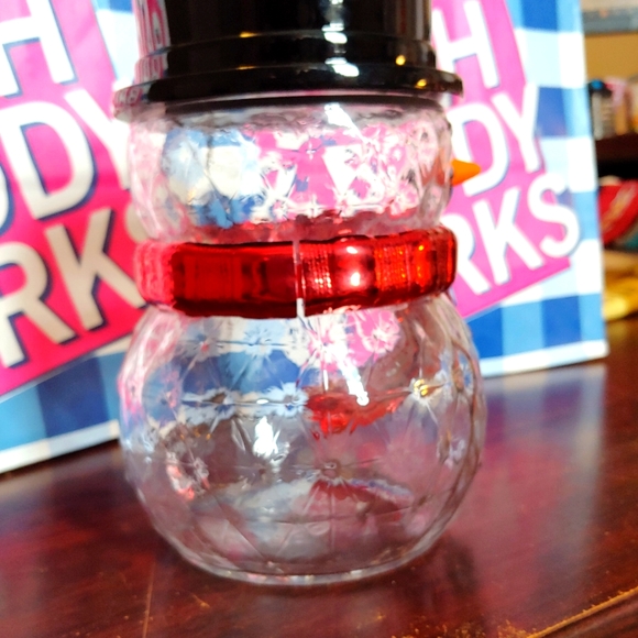 BBW Single Wick Snowman Candle Holder! - Picture 2 of 2
